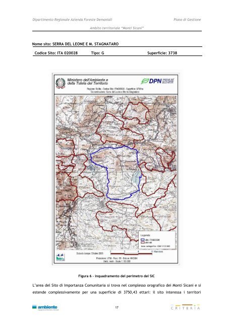 Monti Sicani - Assessorato Territorio ed Ambiente