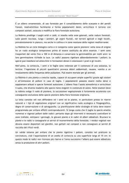 Monti Sicani - Assessorato Territorio ed Ambiente