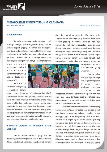 metabolisme energi tubuh & olahraga - Polton Sports Science ...