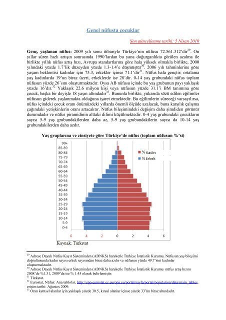 türkiye'de çocukların durumu raporu