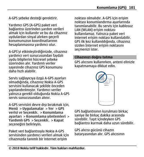 Nokia E5–00 Kullanım Kılavuzu - Turkcell