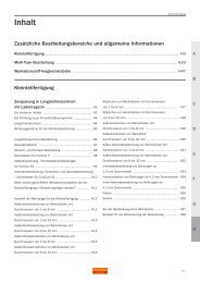 Technisches Handbuch (H) Zusätzliche Bearbeitungsbereiche und ...