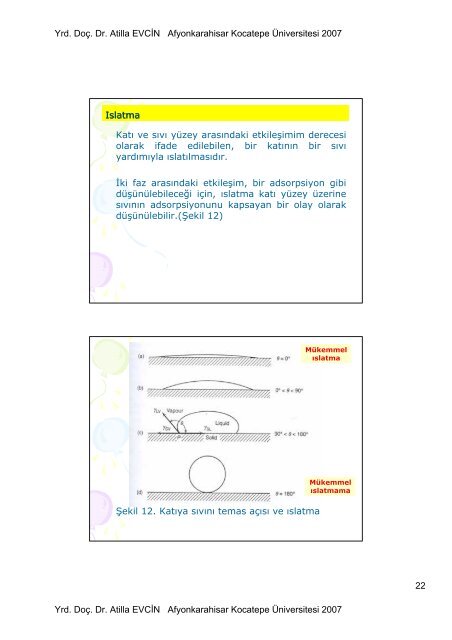 toz üretim teknikleri ders notları yrd. doç. dr. atilla evcin - Kimmuh.com