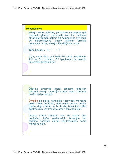 toz üretim teknikleri ders notları yrd. doç. dr. atilla evcin - Kimmuh.com