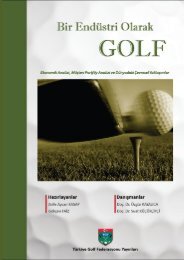 Kitapçığı PDF olarak indirmek için tıklayınız - Türkiye Golf Federasyonu