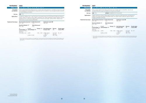 Acier à outils - messeportal