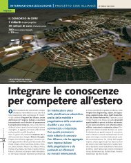 Consorzio Cmr, integrare le conoscenze per competere all'estero IL ...