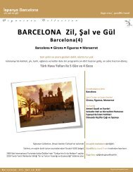 BARCELONA Zil, Şal ve Gül - Özge Ersu