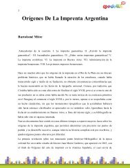 Orígenes De La Imprenta Argentina