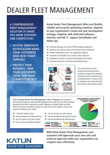 DEALER FLEET MANAGEMENT - Katun