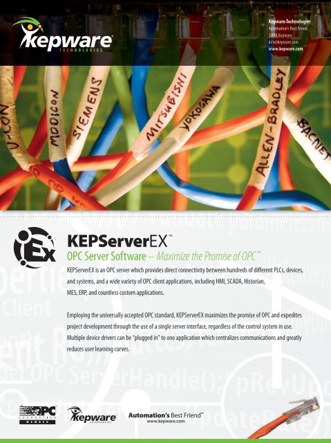odbc client kepserverex