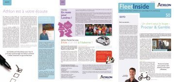 Fleet Inside - juin 2012 - Athlon Car Lease