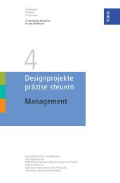 Designprojekte präzise steuern Management - VDID