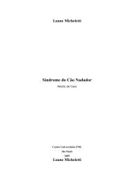 Luane Micheletti Síndrome do Cão Nadador - Fmu