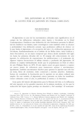 el gusto por lo japonés en Italia (1889-1945)