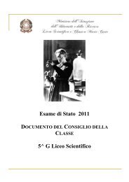 Documento_5 G 2011 - Liceo Scientifico e Classico 