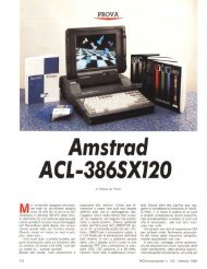 PROVA Amstrad ACL-386SXJ20 - digiTANTO.it
