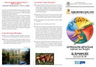 Attività del Gruppo Micologico ASSOCIAZIONE ... - Comune di Cantù