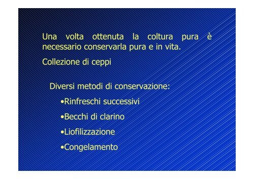 conservazione colture microbiche - AgrariaFree