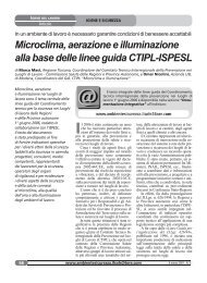 Microclima, aerazione e illuminazione alla base ... - Gruppo 24 Ore