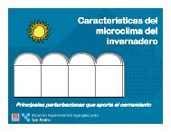 Características del sticas del microclima del invernadero - ProHuerta