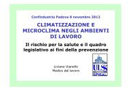 Climatizzazione e microclima negli ambienti di lavoro