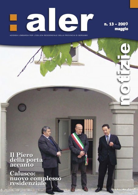 Periodico dell'ALER di Bergamo – Anno 5 Numero 13