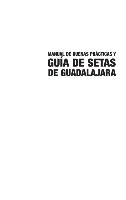 Guía de Setas de Guadalajara