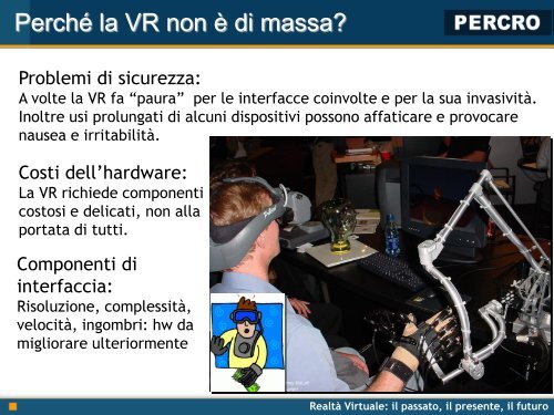 Realtà Virtuale - Percro - Scuola Superiore Sant'Anna