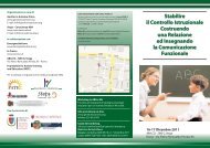 Scarica la brochure del workshop in PDF - Steps Consulenza Aba