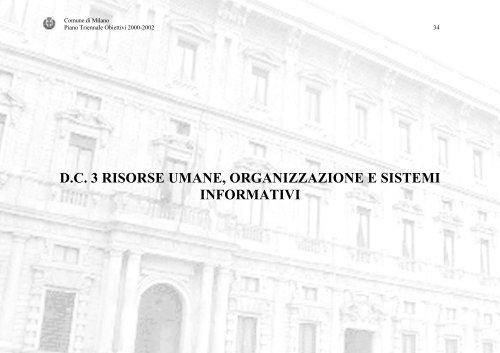 ANNI 2000-2002 PIANO TRIENNALE DEGLI OBIETTIVI - Magellano