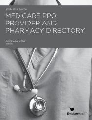 medicare ppo provider and pharmacy directory - EmblemHealth