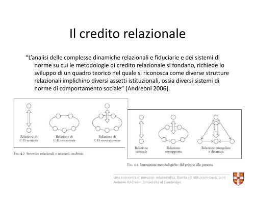 Una economia di persone relazionalità, libertà ed istituzioni ... - Aiccon