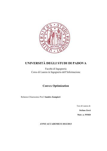 Documento PDF - Università degli Studi di Padova