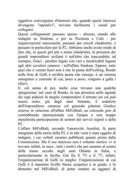 Mafia e P2. I Siciliani - Fondazione Nesi