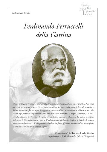 Ferdinando Petruccelli della Gattina - APT Basilicata