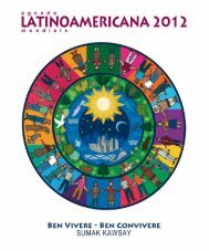 Latinoamericana mondiale 2012 - Agenda Latinoamericana-Mundial