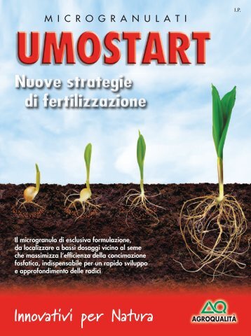 Nuove strategie di fertilizzazione Innovativi per Natura - Sipcam