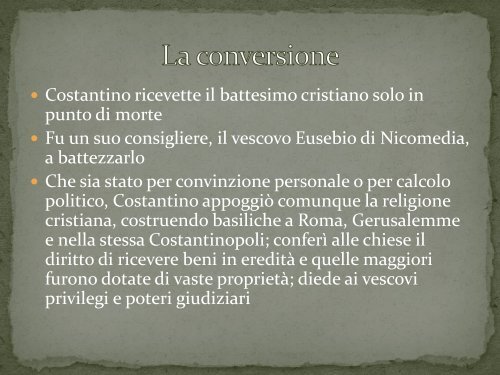 Geostoria > Diapositive della lezione su Costantino