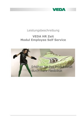 Leistungsbeschreibung VEDA HR Zeit Modul ... - Veda GmbH