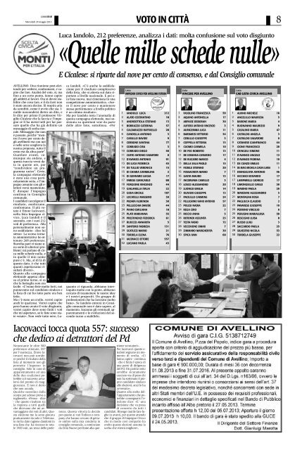 Edizione del 29/05/2013 - Corriere