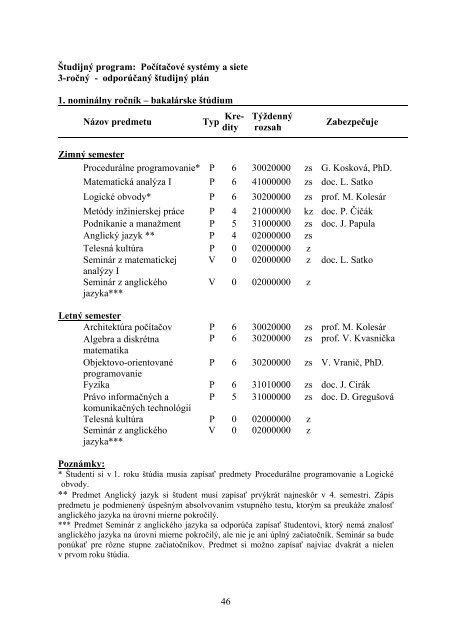 inžinierske štúdium - FIIT STU - Slovenská technická univerzita v ...