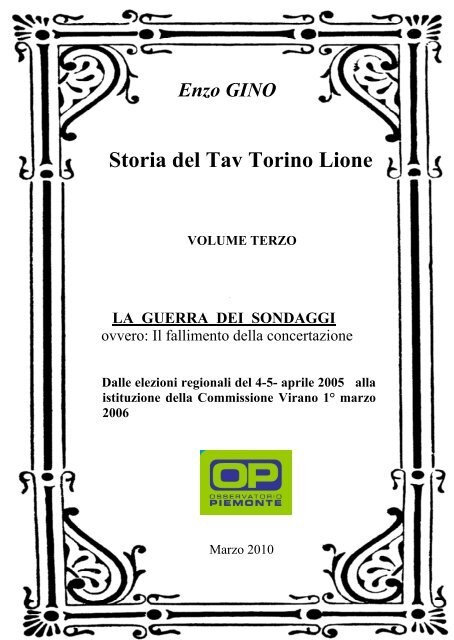 TAV: Torino – Lione, migliaia di perosne da Rivalta a Rivoli