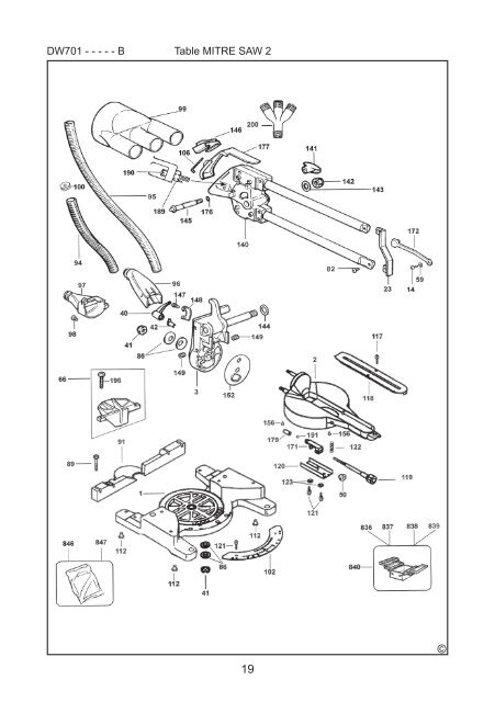 DW701 DW707 - Dewalt