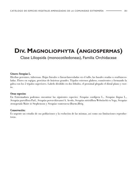 angiospermas - Extremambiente.es
