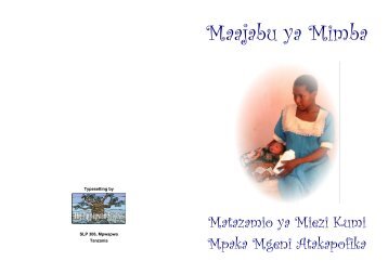 Maajabu ya Mimba - The Tarlings in Tanzania