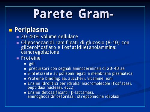 La cellula batterica