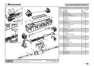Locomotiva Elettrica E 428.113 - Hornby.It