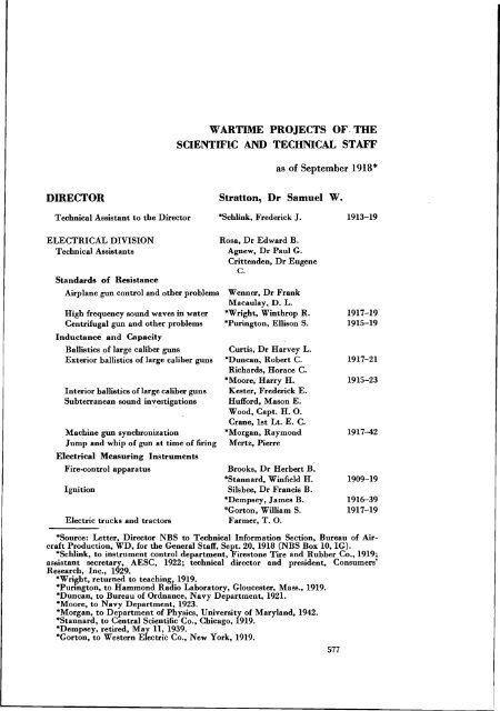 Measures for Progress: A History of the National Bureau of Standards