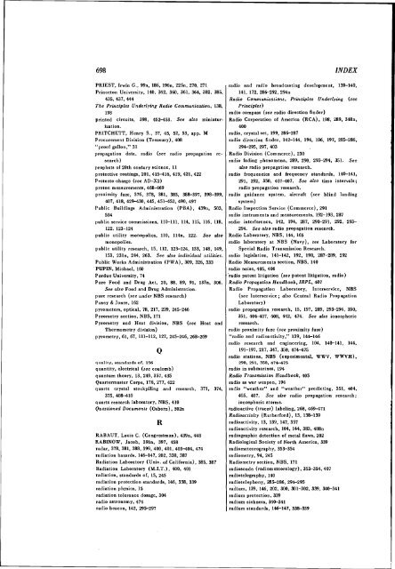 Measures for Progress: A History of the National Bureau of Standards